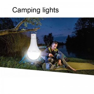 Luzes solares de acampamento